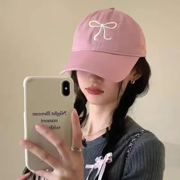 NEW Deep Top Caps Big Head Circumference Hat Sun-Proof Peaked Cap Girl's Sweet Baseball Caps Summer Hat Outdoor Sports Cap 1PC - Image 3