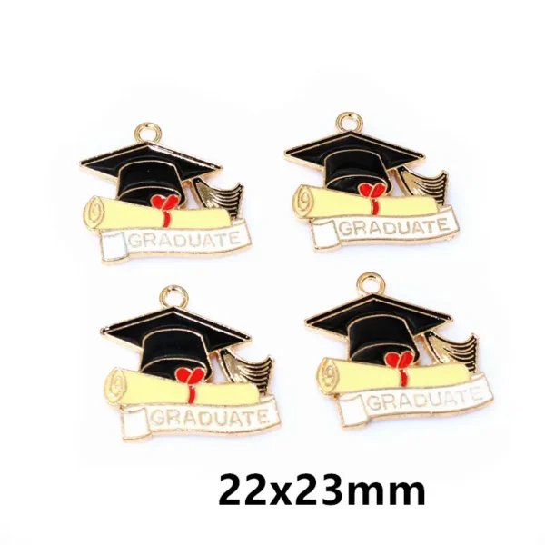 Stylish Graduation Badge Commemorative Hat Badge High-Quality Elegant Grad Cap Pin for College Graduation Gift Academic - Image 4
