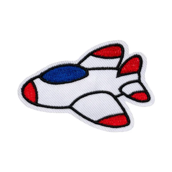 Aircraft Rocket Embroidery Card Embroidered Cloth Patch Clothing Patches Small Children's Clothing Applique Stickers Scp - Image 5
