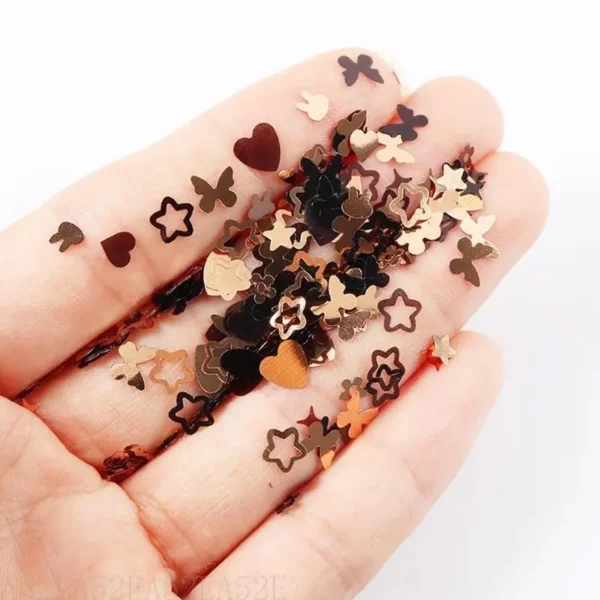 A52E for Butterfly Sequins Decoration for Epoxy Casting Resin Moulds Jewelry Pendant Candle Decorating Making Nail Art Suppli - Image 5
