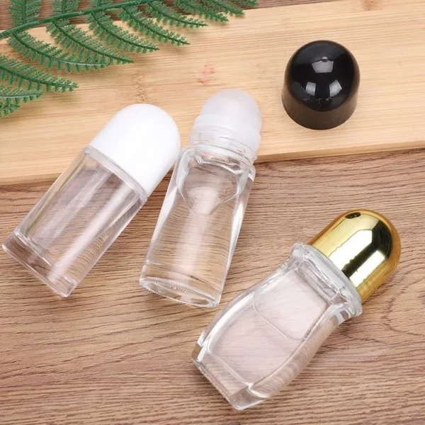 Refillable Oil Bottle Empty Roller Bottle Oil Container for Gift Personal Care Diy Beauty Products