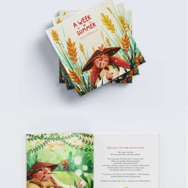 custom Cheap custom hardcover children story board book for children education - Image 3