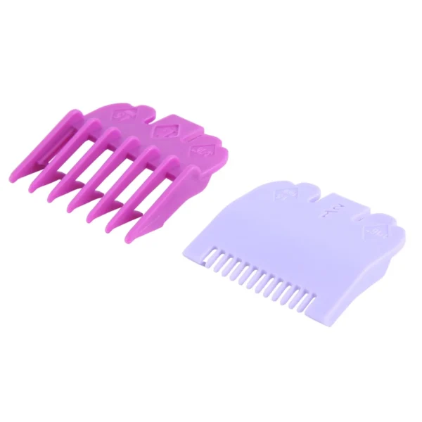 M08K 2Pcs/Set Hair Clipper Guide Comb Beard Trimmer Comb Trimmer Head Shaver Comb Replacement Clipper Blade Cutter Sleeve - Image 2