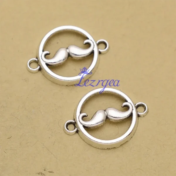 20pcs/lots Father‘s Day Daddy’s Girl Charms My Dad My Hero Moustache Smoking Pipe Necktie Pendants For Diy Jewelry Making - Image 5