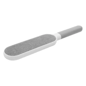 Pet Hair Remover Dog Cat Brush Clothes Lint Cleaner Sofa Bed Car Furniture Grooming Tool Gray Portable Travel Size