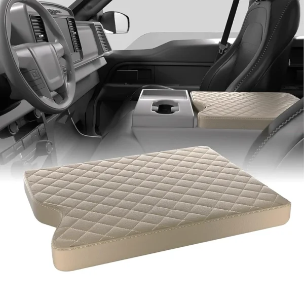 Car Jump For Seat Center Console Lid Armrest Cover Dust Proof Waterproof For Ford F150 F250 F350 15-22 Auto Accessories - Image 2