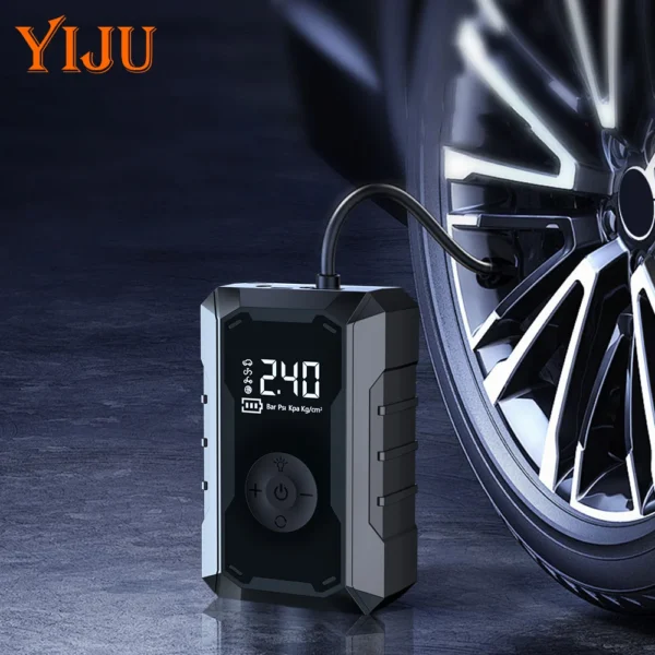 Smart Air Compressor 12V Digital Air Pump 150PSI Car Tire Inflator Wireless Air Compressor for Vehicle Truck Motorbike Balls