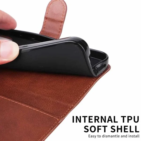 Flip Wallet Case For Xiaomi Mi 10 10T Pro 8 Lite 9 Mi9 SE Leather Card Slot Magnetic Phone Cover for Redmi Note 8T Back Coque - Image 4