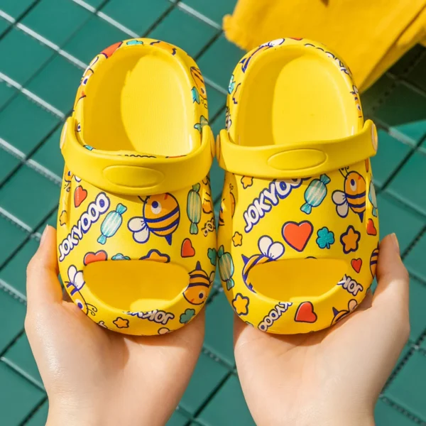 Girl Slippers Size 4 Baby Shoes Sandals Cartoon Girls Children Boys Slippers Toddler Summer Toddler Girls Holiday Slippers - Image 2