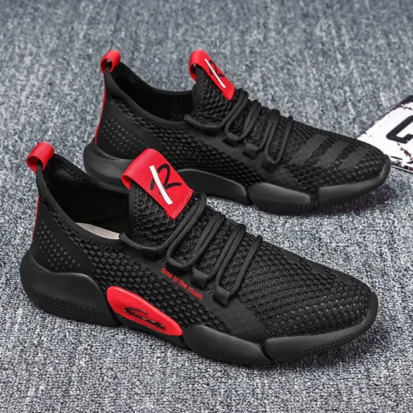 Men's Shoes Summer Trendy Fashion Lightweight Comfortable Running Casual Cut-out Men's Shoes Summer Sneakers кроссовки мужские - Image 3