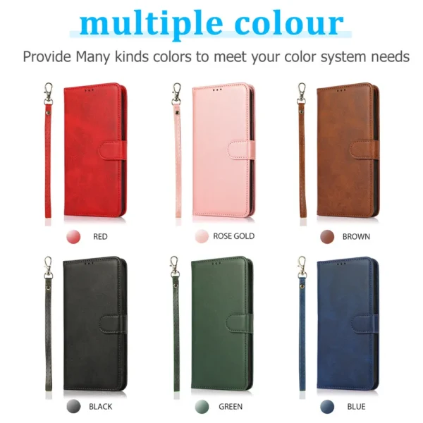 Business Magnetic Leather Protect Cover For iPhone 11 12 13 14 15 16 Pro Max Mini XR XS 8 7 Plus SE 2020 Stand Flip Wallet Case - Image 6