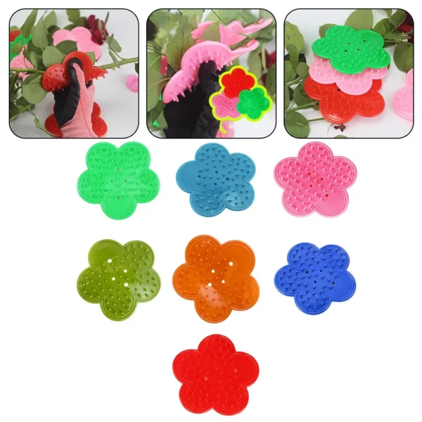 Leaf Stripper Burr Removal Tool 12*12 Cm 1pc Accessories For Florist Flower Thorn Stem Soft Rubber High Quality - Image 6