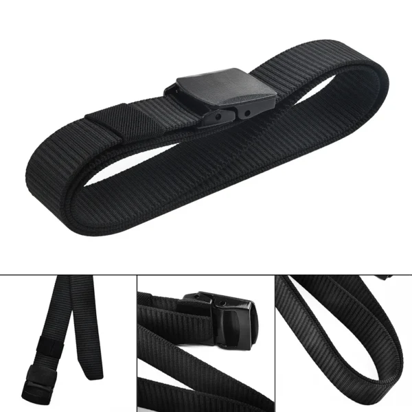 Men's D-urable Nylon Training Waist Belt With External Plastic Buckle - Wearable For Workouts - Image 6