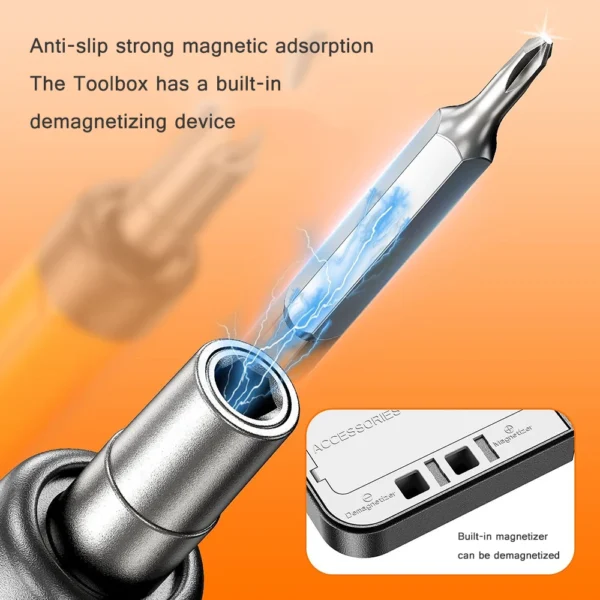 Electric Screwdriver Set Precision Power Tool Kit Rechargeable Wireless Mini Small Bits for Mobile Cell computer Repair CRV - Image 6