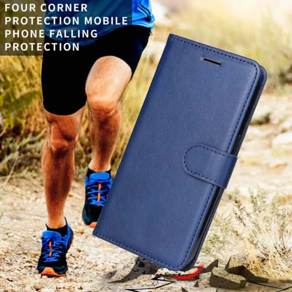 Flip Wallet Case For Xiaomi Mi 10 10T Pro 8 Lite 9 Mi9 SE Leather Card Slot Magnetic Phone Cover for Redmi Note 8T Back Coque - Image 3