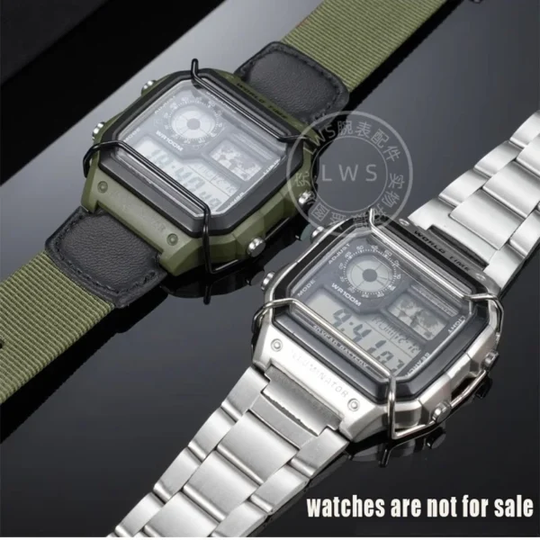 AE1200 Bumper Stainless Steel Modified Watch Bumper 3299 AE1200/AE1300 Series Modified Watch Accessories AE-1200 For Casio watch - Image 5