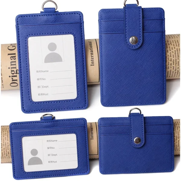 Slim Women Men Pu Leather Fashion Credit Card ID Holder Wallet Organizer Case - Image 6