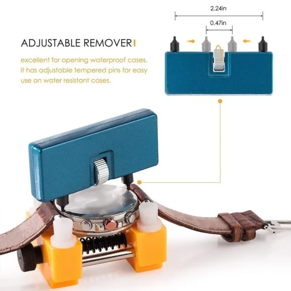 Watch Back Removers Watch Opener Watches Repair Remover Holder Back Case Adjustable Tool Opening Cover Fixed Seat Spiral Bracket
