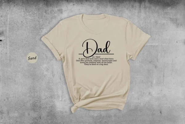 Dad Noun T Shirt Father s Day For New Birthday Husband Definition