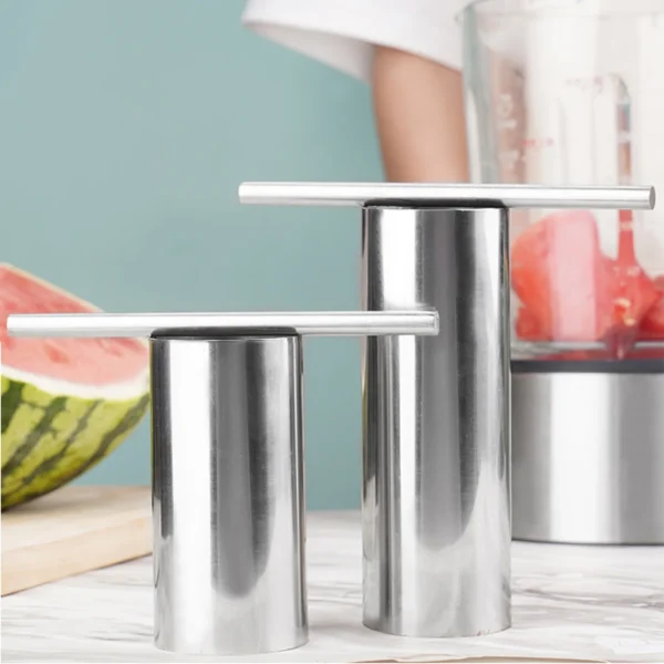 Stainless Steel Watermelon Cutter Easy To Juice Watermelon Puncher with Round Shape Slicer Creative Melon Opener Kitchen Tool - Image 5