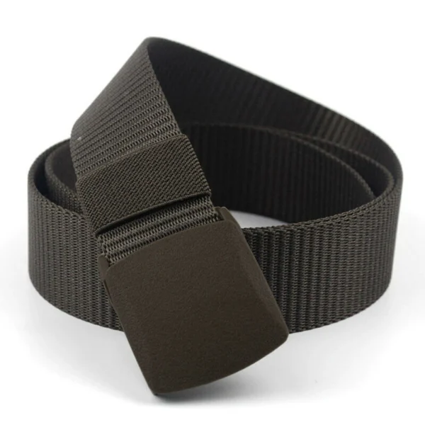 Military Tactical Belt Men Nylon Belt Canvas Outdoor Sports Waistband Waist Support Fitness Belt Waisttrainer Sports Accessories - Image 2