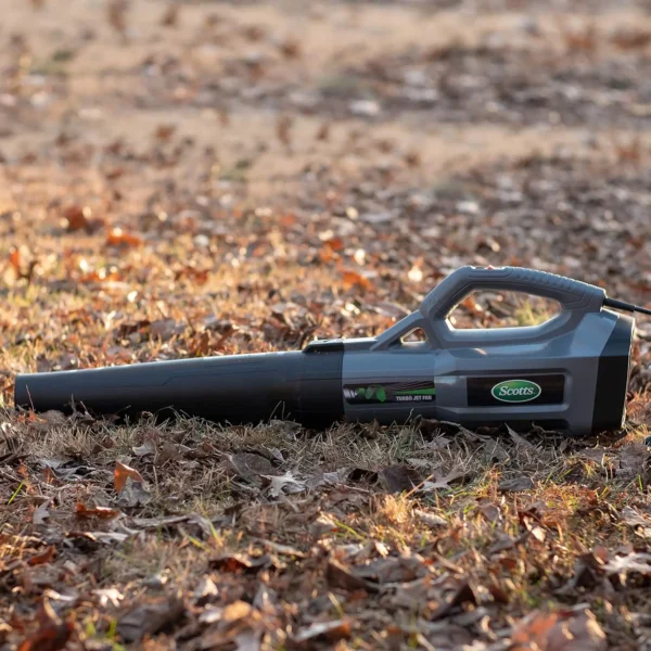 Outdoor Power Tools BLR20085S 8.5-Amp Turbo Power Corded Electric Leaf Blower, Grey/Black - Image 4