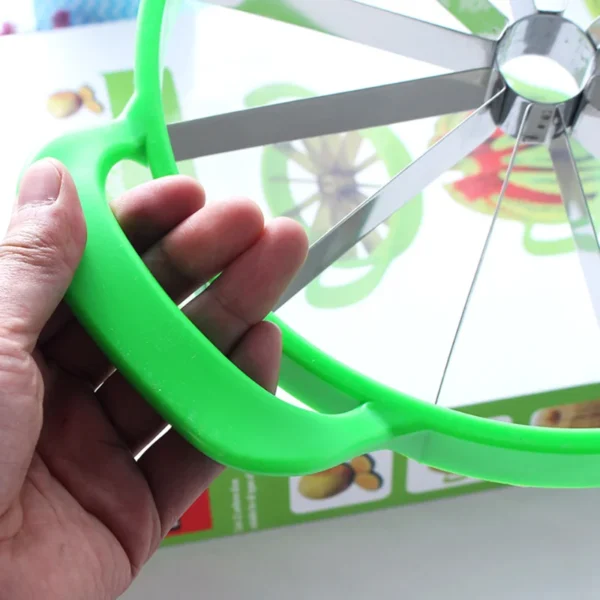 Watermelon Slicer Cutter Stainless Steel Creative Windmill Shape Large Size Convenient Fruit Dividers Kitchen Gadgets Items - Image 5
