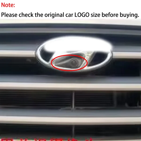 ZJCGO AHD 1080P LOGO Car Parking Front View Camera Waterproof for Hyundai Tucson ix35 Venue Solati H350 Aslan Entourage i40 ix20 - Image 2