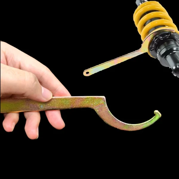 Motorcycle Shock Absorber Suspension Tools Metal Tool C Spanner Wrench Hand Tool Hook For Honda For Yamaha For Suzuki ATV Bike