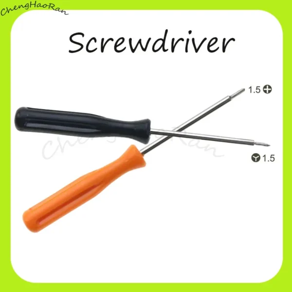ChengHaoRan 1PC of 1.5mm Cross And Y-Shaped Wii DS Lite Switch Three Jaw Screwdriver Tool Kit For Repairing And Opening Tools