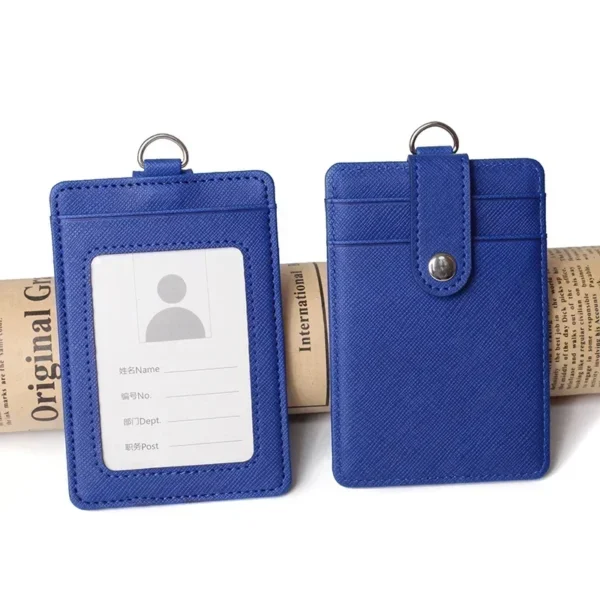 Slim Women Men Pu Leather Fashion Credit Card ID Holder Wallet Organizer Case - Image 5