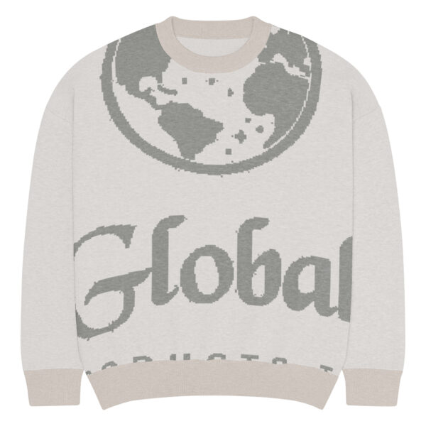 Relaxed fit knitted crew neck sweater - Image 15