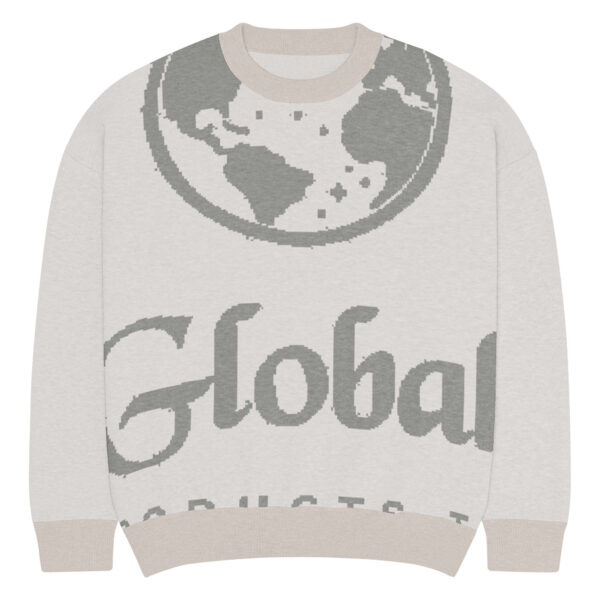 Relaxed fit knitted crew neck sweater - Image 17