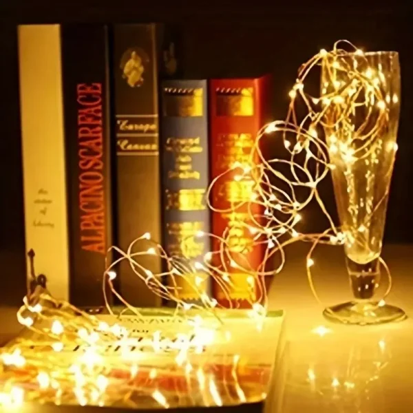 1m 2m 3m 5m 10m Light for Wedding Fairy Lighting Atmosphere Lamp bedroom Garden Christmas Halloween Atmosphere Lamp Decoration - Image 4