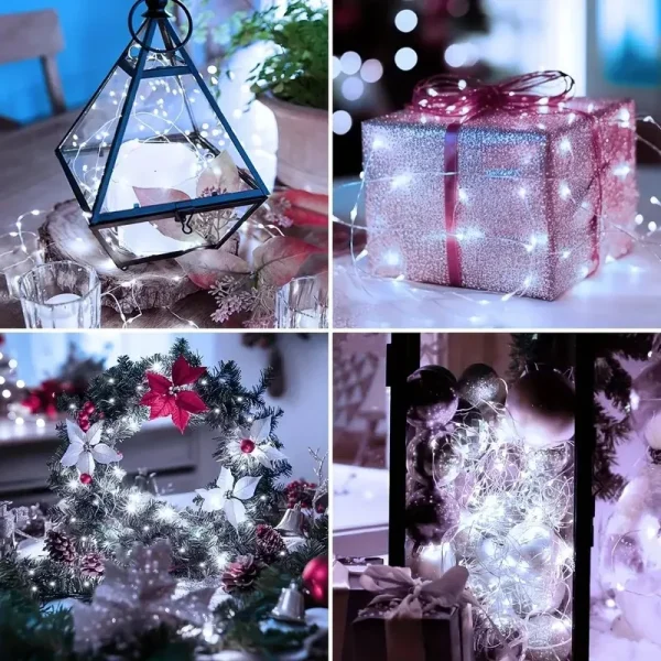 1m 2m 3m 5m 10m Light for Wedding Fairy Lighting Atmosphere Lamp bedroom Garden Christmas Halloween Atmosphere Lamp Decoration - Image 6