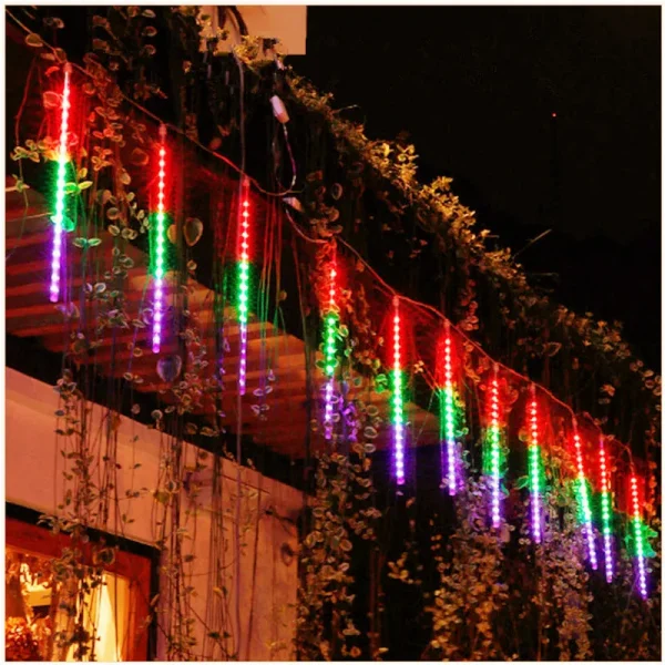 Solar Led Light Outdoor Meteor Shower Rain Lights Waterproof Garden Decor Outdoor Street Garland New Year Christmas Decoration - Image 5