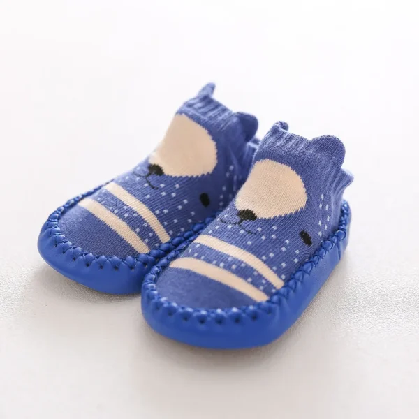 Cartoon Baby Socks With Rubber Soles Infant Sock Newborn Autumn Winter Children Floor Socks Shoes Non-slip Soft Toddler Footwear - Image 3