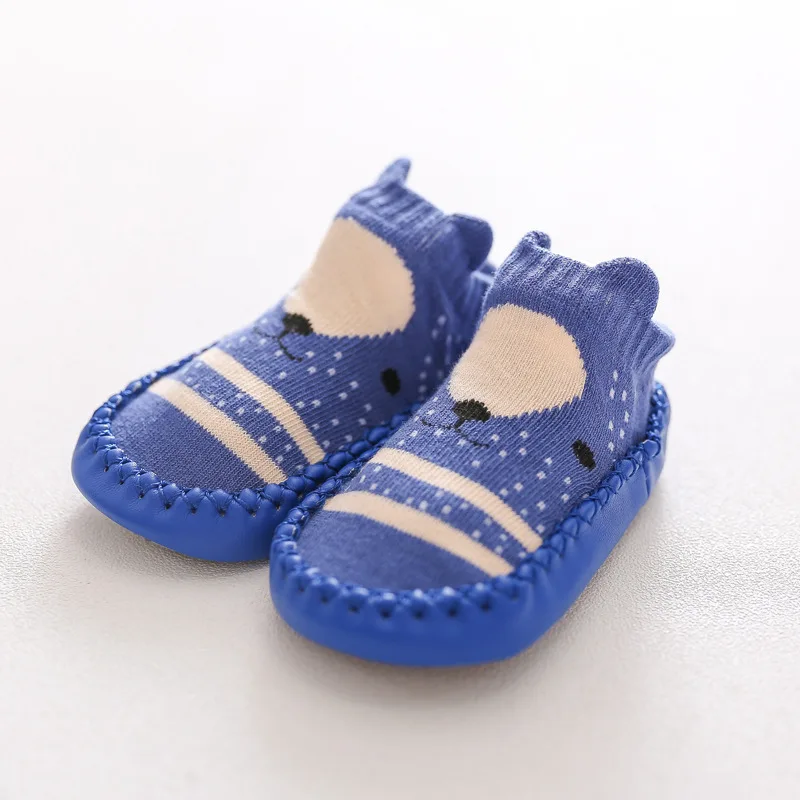 Cartoon Baby Socks With Rubber Soles Infant Sock Newborn Autumn Winter Children Floor Socks Shoes Non-slip Soft Toddler Footwear - Image 3