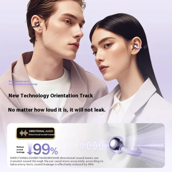 Xiaomi Wireless Bluetooth Q71 Clip-on Earphones High Sound Quality Earbuds Led Display Headphones Music Sports Headset - Image 3