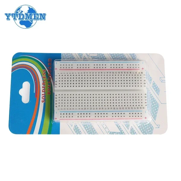 400/830 Points Breadboard MB-102 Solderless PCB Test Board ZY-204 SYB-170 ZY-25 MB102 Breadboard Cable Kit Test Develop DIY - Image 3