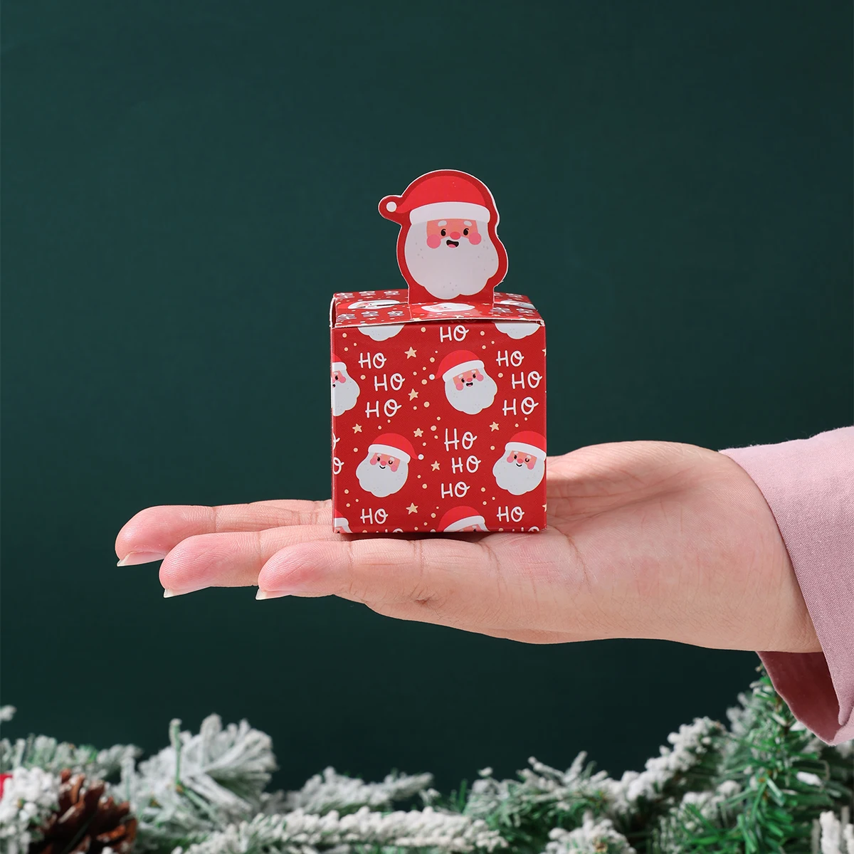 24pcs Christmas Candy Boxes Merry Christmas Decoration for Home 2025 Cristmas Xmas Ornament Navidad Natal New Year Gift 2026 - Image 3
