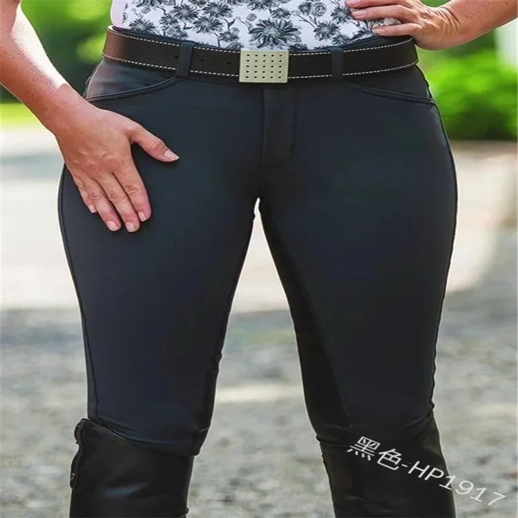 Pants Women Black High Waist Women Pants Classic Hip Pants Female Causal Elastic European aristocrats Riding Pants Medieval - Image 5