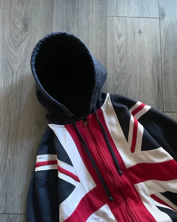 Y2K Fashion American New Pattern Patch Hooded Sweater Men Streetwear Hip Hop Harajuku Popular Vintage Couple Sports Hoodies