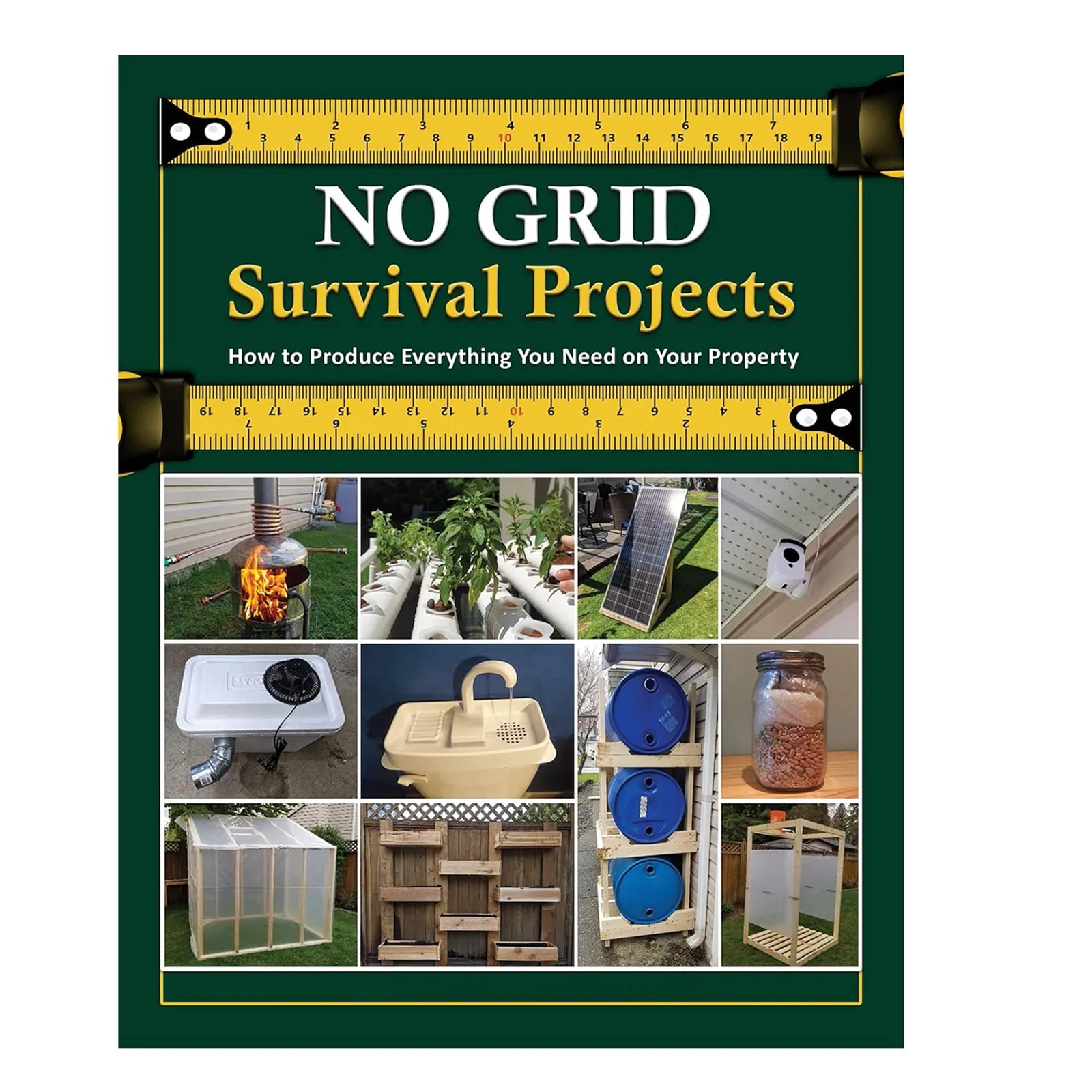 NO GRID Survival Projects How To Produce Everything You Need On Your Property Paperback Book In English - Image 2