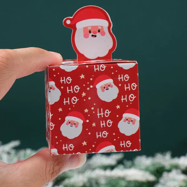 24pcs Christmas Candy Boxes Merry Christmas Decoration for Home 2025 Cristmas Xmas Ornament Navidad Natal New Year Gift 2026 - Image 4