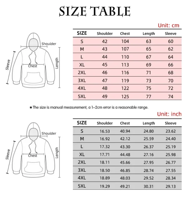 Creative Cashew Pattern Printed Hoodie Cool Men's Hoodie Men's Casual Flat Design Hoodie Paired With Kangaroo Pocket Streetwear - Image 6