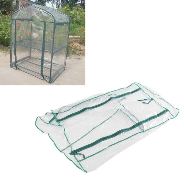 Mini Portable Garden Green House Warm Greenhouse Flower Plants Gardening Outdoor Without Stand