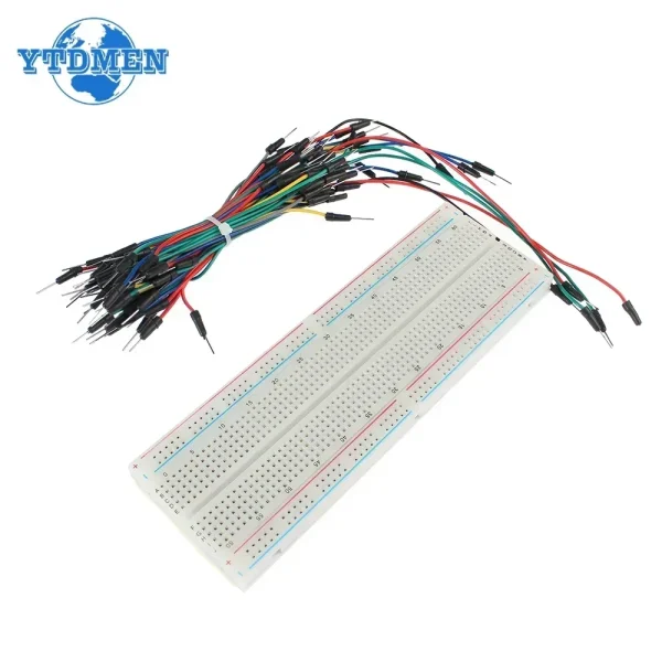 400/830 Points Breadboard MB-102 Solderless PCB Test Board ZY-204 SYB-170 ZY-25 MB102 Breadboard Cable Kit Test Develop DIY - Image 2