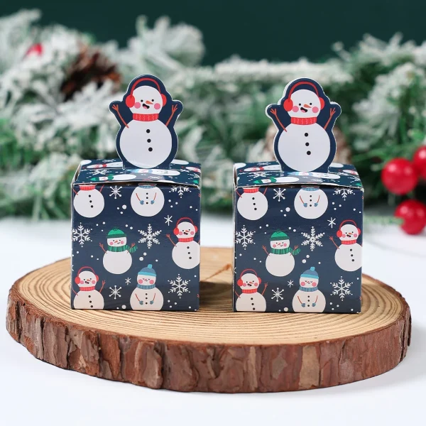 24pcs Christmas Candy Boxes Merry Christmas Decoration for Home 2025 Cristmas Xmas Ornament Navidad Natal New Year Gift 2026 - Image 6