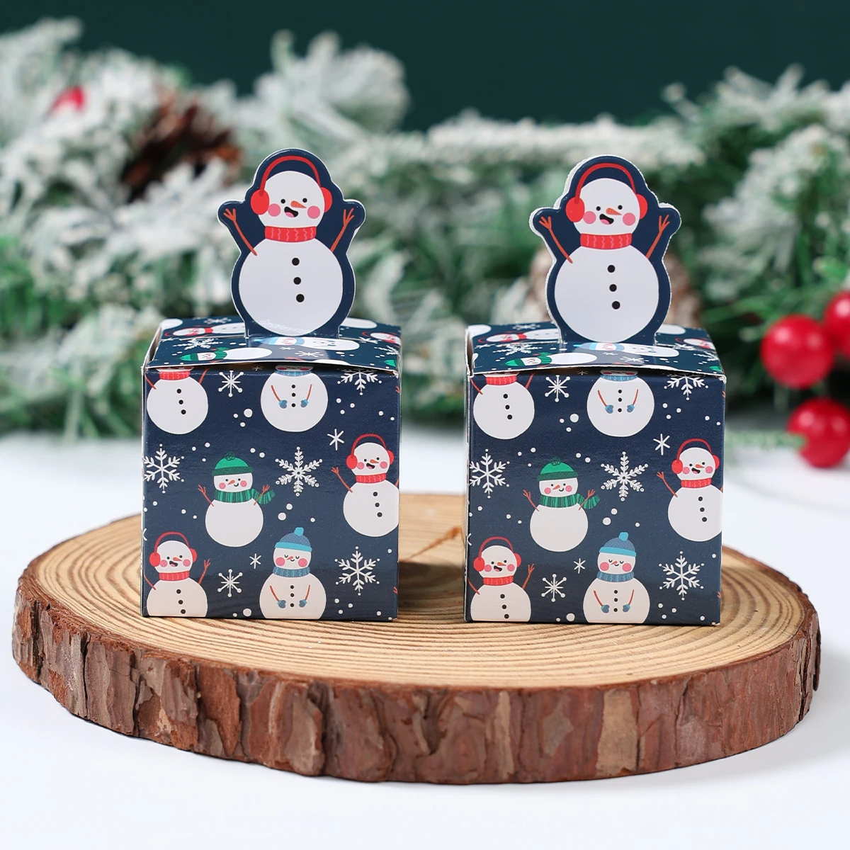 24pcs Christmas Candy Boxes Merry Christmas Decoration for Home 2025 Cristmas Xmas Ornament Navidad Natal New Year Gift 2026 - Image 6